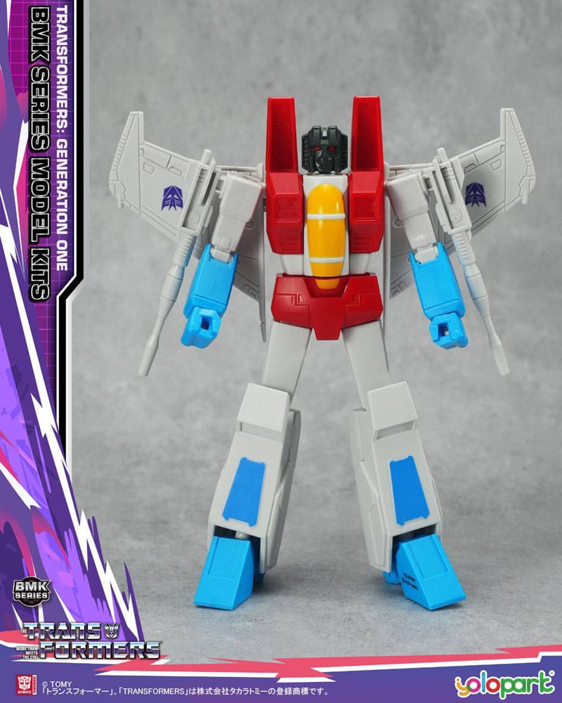 Transformers Generation One Maqueta BMK Series Starscream 16 cm