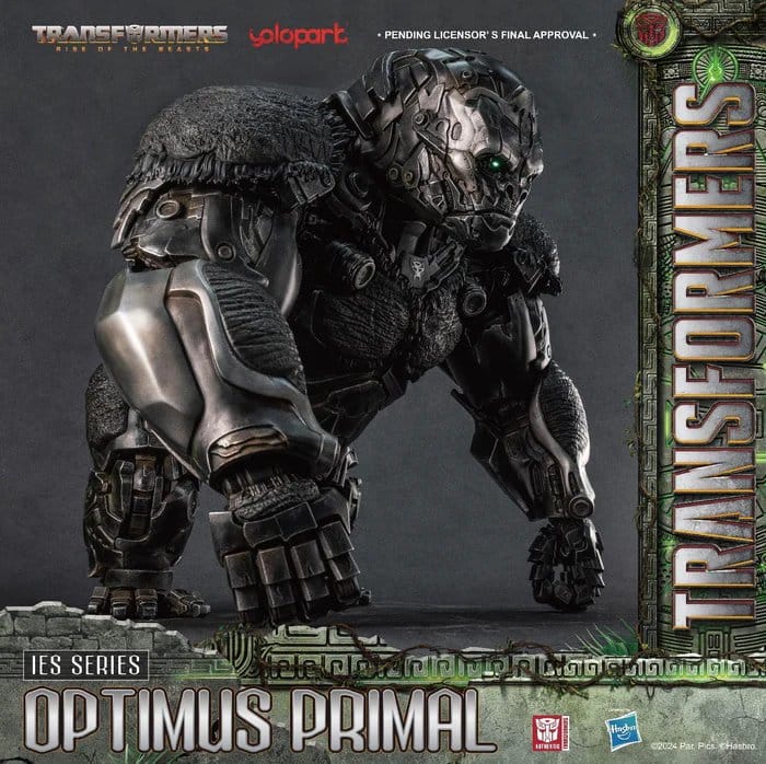 Transformers: Rise of the Beasts Maqueta IES Series Optimus Primal Deluxe Ver. 62 cm