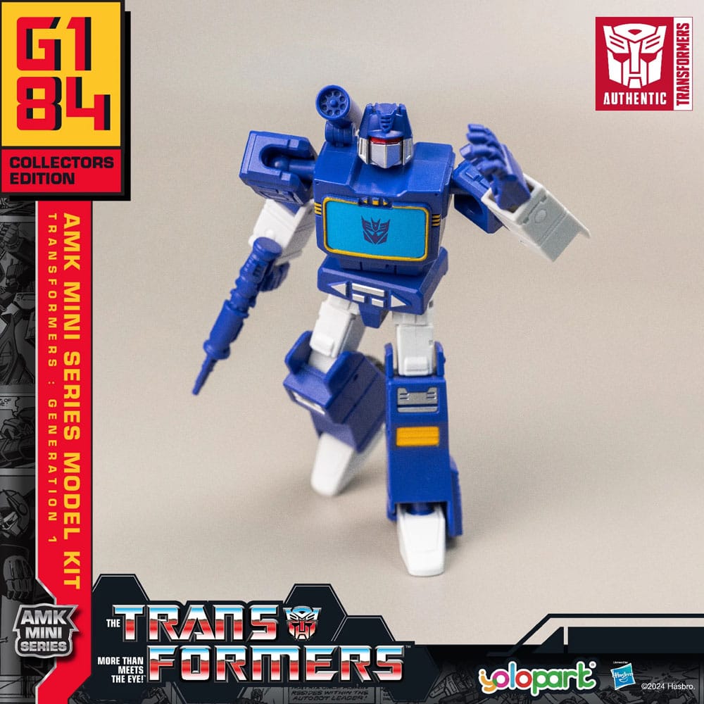 Transformers: Generation One Maqueta AMK Mini Series Soundwave 11 cm