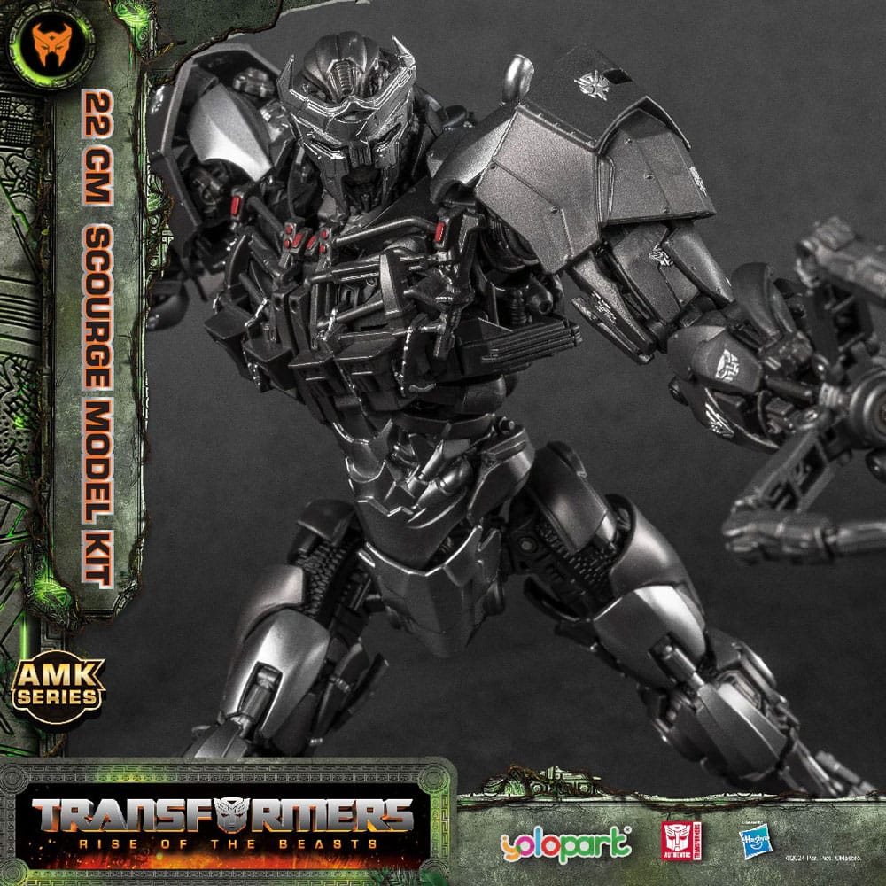 Transformers: Rise of the Beasts Maqueta AMK Series Scourge 22 cm