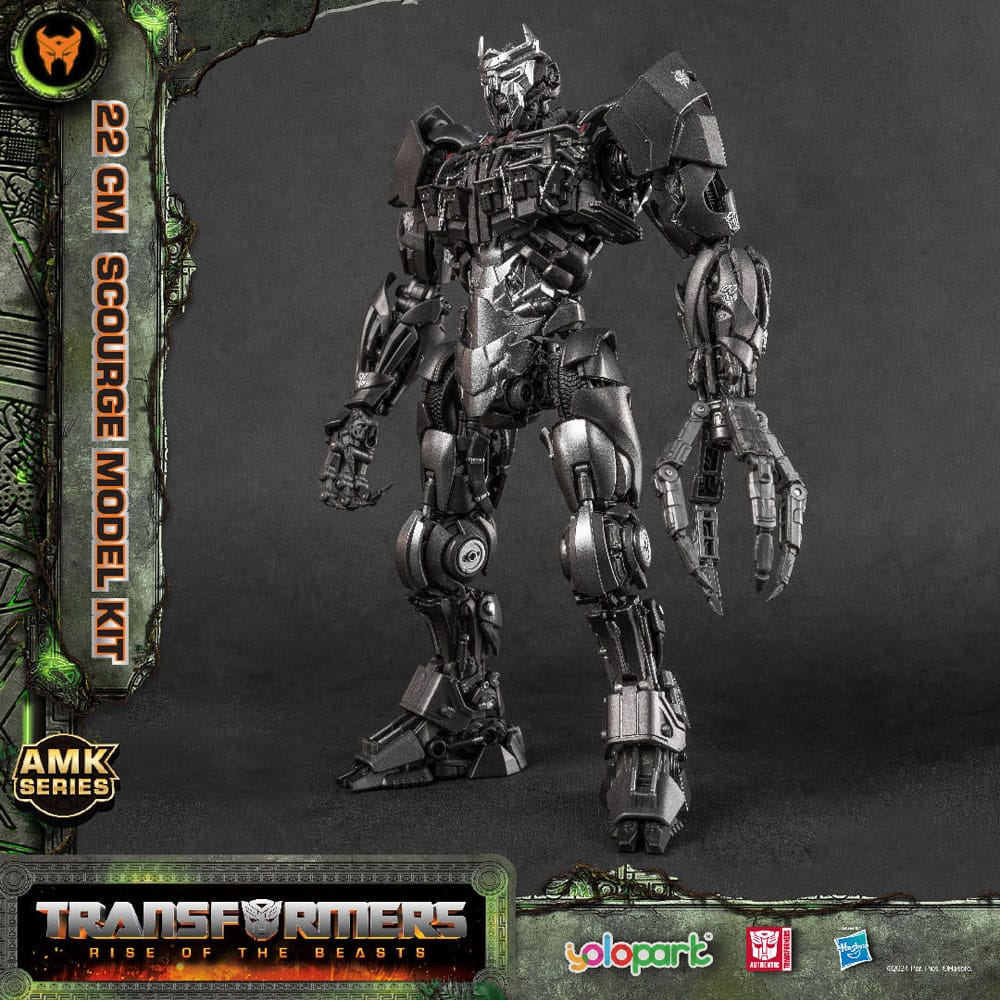Transformers: Rise of the Beasts Maqueta AMK Series Scourge 22 cm