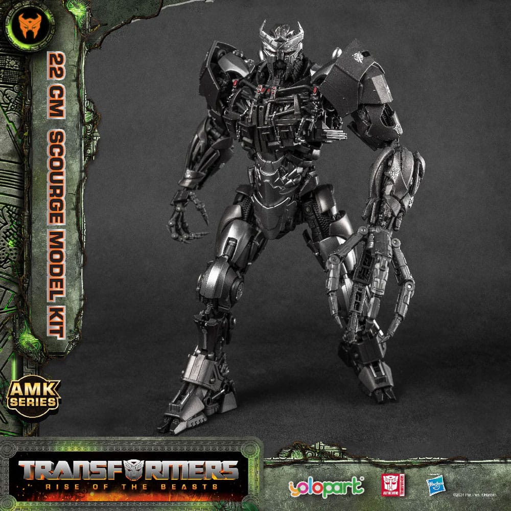 Transformers: Rise of the Beasts Maqueta AMK Series Scourge 22 cm