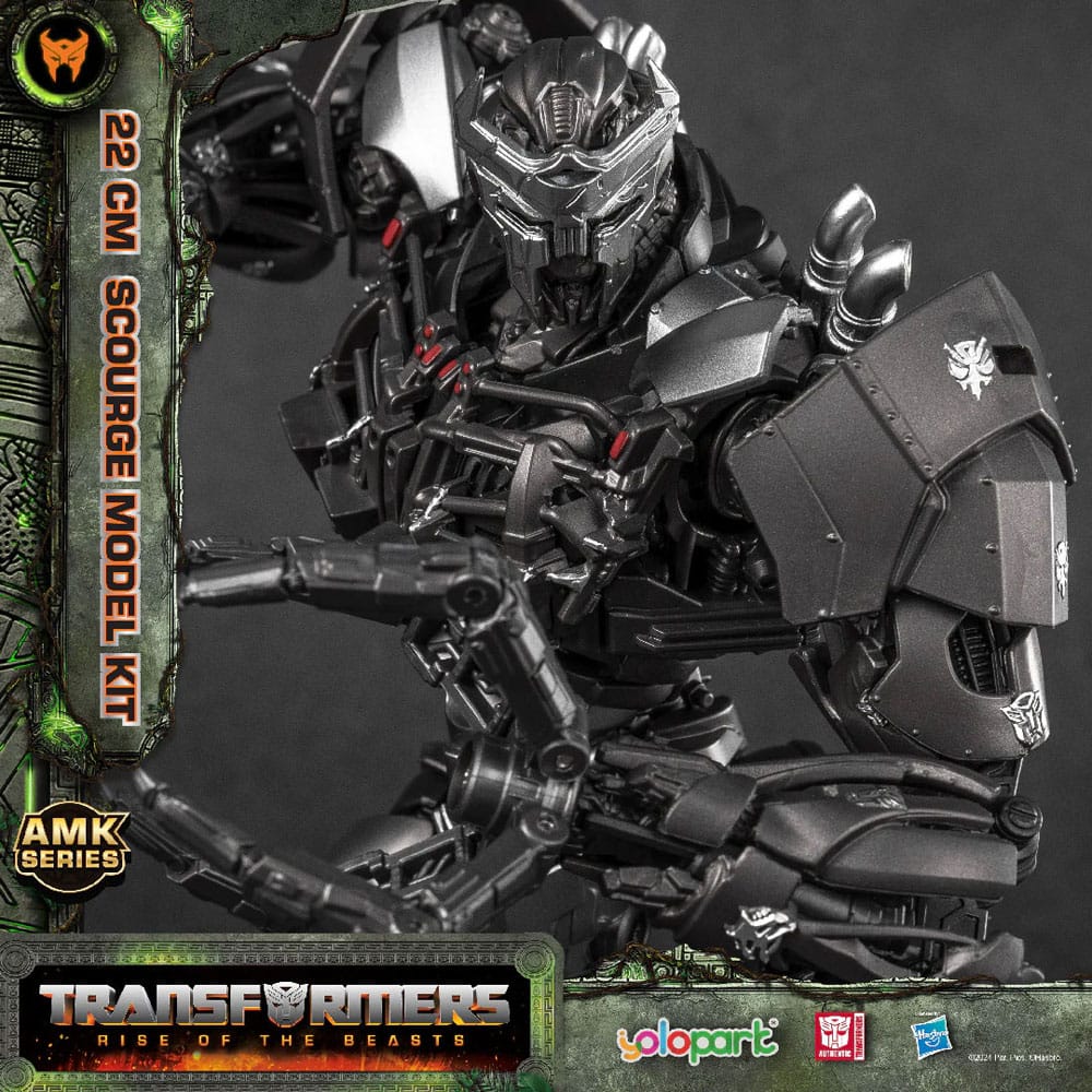 Transformers: Rise of the Beasts Maqueta AMK Series Scourge 22 cm