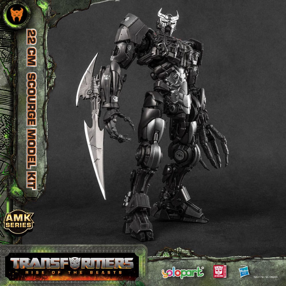 Transformers: Rise of the Beasts Maqueta AMK Series Scourge 22 cm
