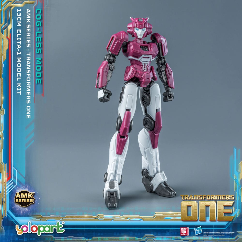 Transformers 8 One Maqueta AMK Mini Series Elita-1 13 cm