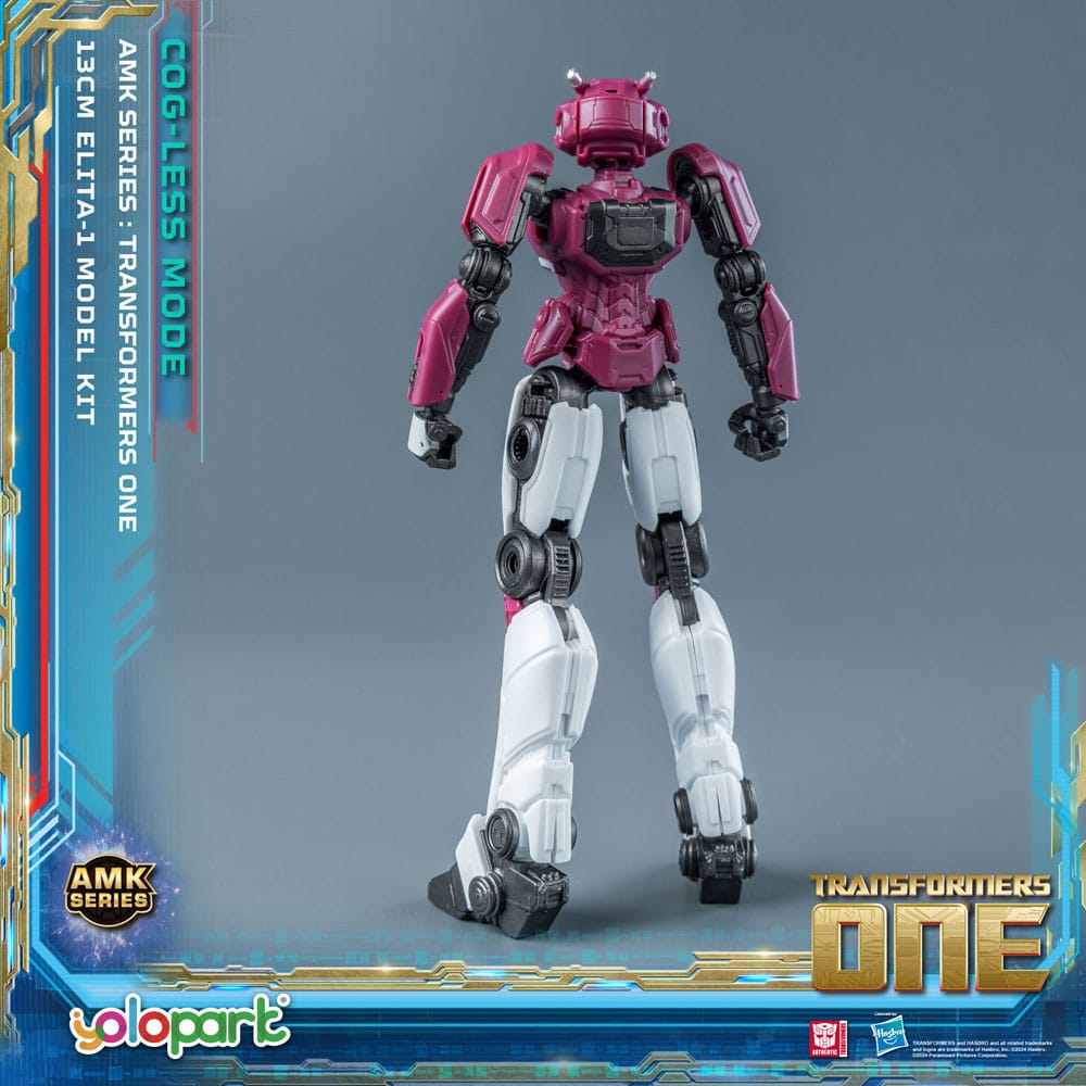 Transformers 8 One Maqueta AMK Mini Series Elita-1 13 cm