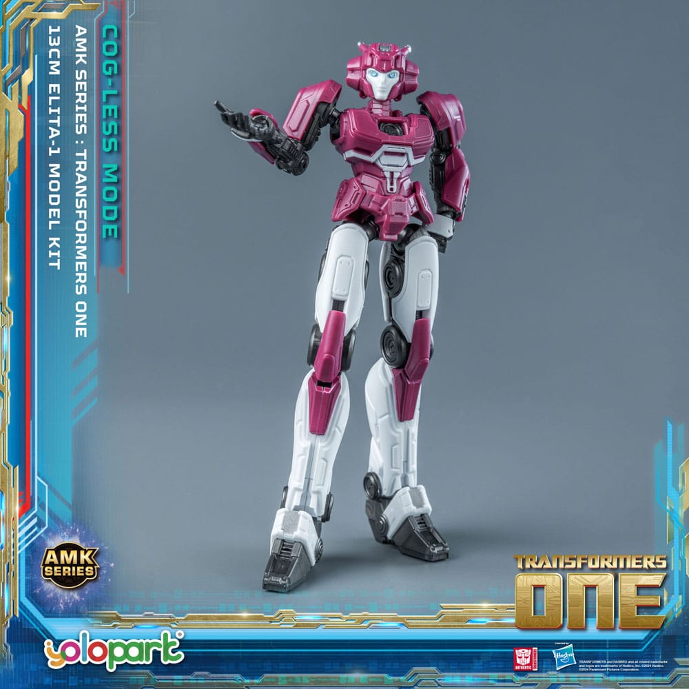 Transformers 8 One Maqueta AMK Mini Series Elita-1 13 cm