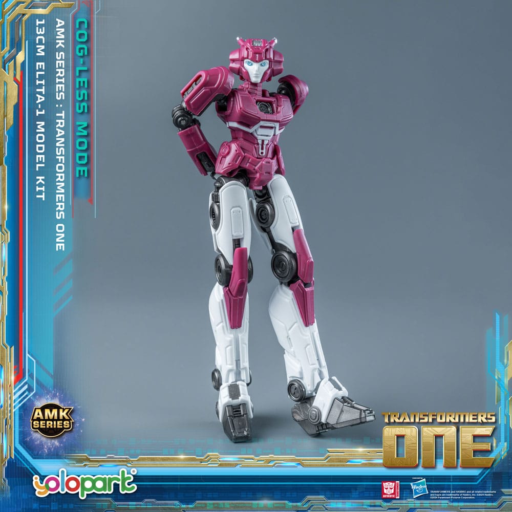 Transformers 8 One Maqueta AMK Mini Series Elita-1 13 cm