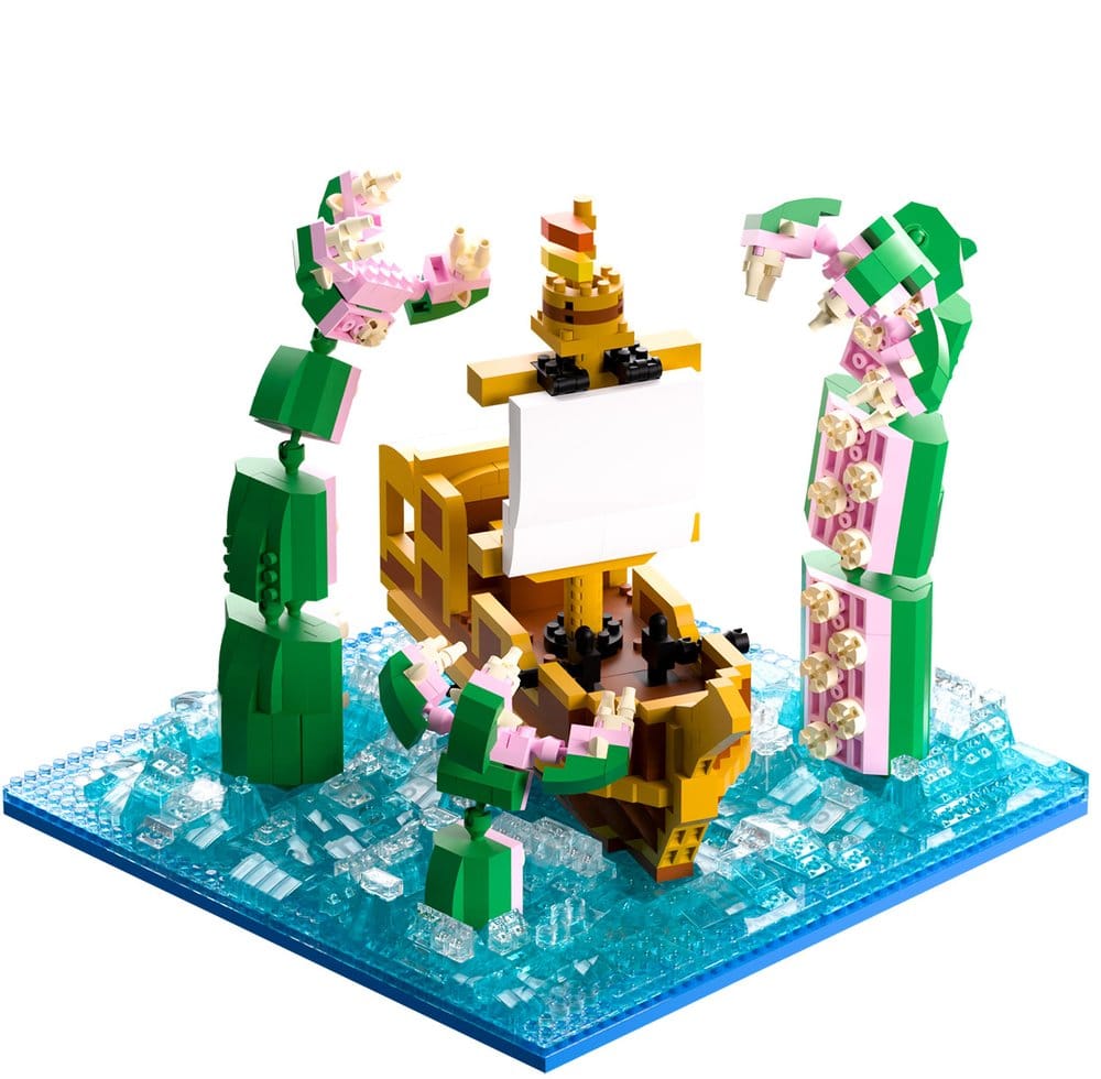 Sea of Thieves Juego de bloques de construcción Kraken 18 cm