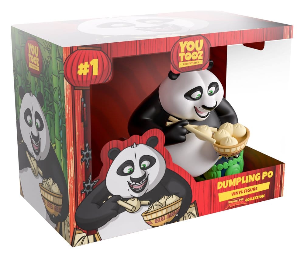 Kung Fu Panda Figura Vinyl Po (Dumpling) 10 cm
