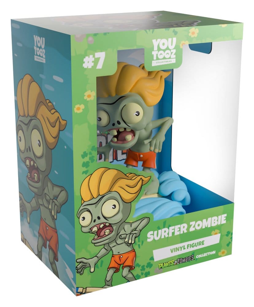 Plants vs. Zombies Figura Vinyl Surfer Zombie 10 cm