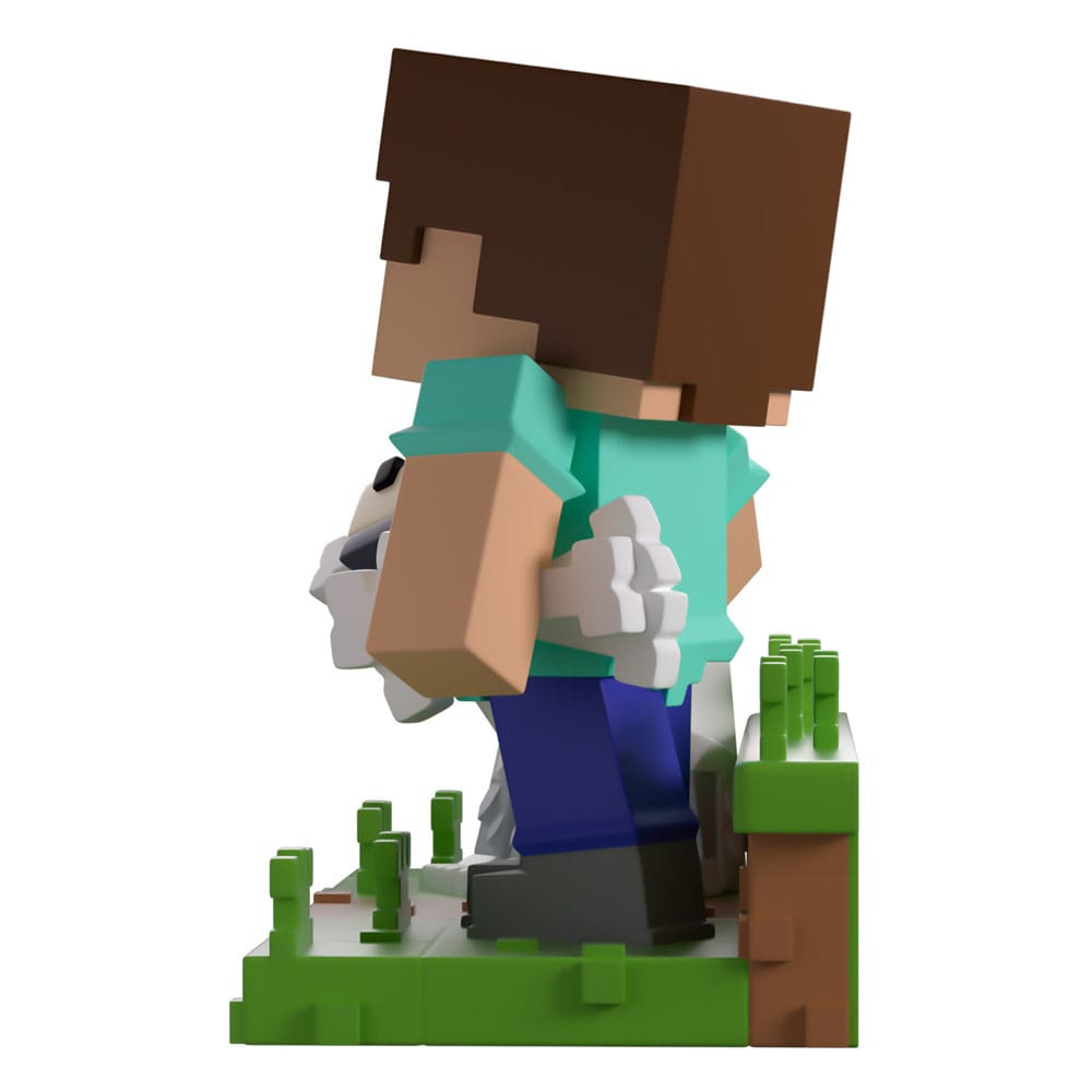 Minecraft Figura Vinyl Taming a Wolf 10 cm - Z POP Toys