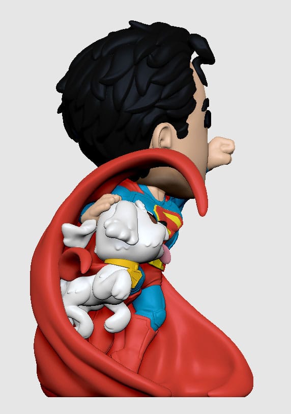 Superman 2025 Figura Vinyl Superman & Krypto 13 cm - Z POP Toys