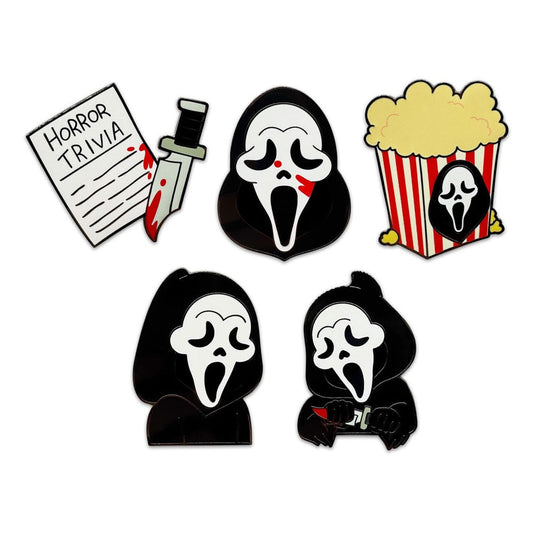 Scream Chapas esmaltadas Set Ver. 2 3 cm (6) - Z POP Toys