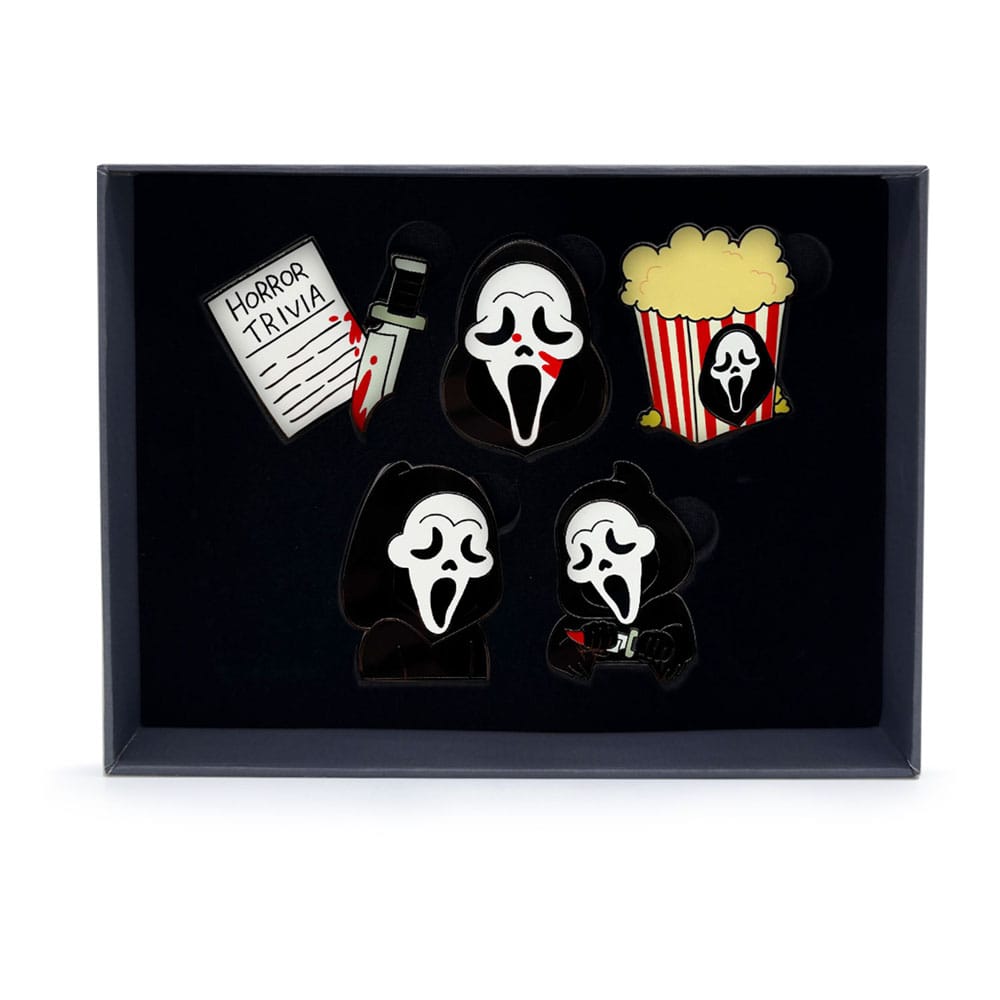 Scream Chapas esmaltadas Set Ver. 2 3 cm (6) - Z POP Toys