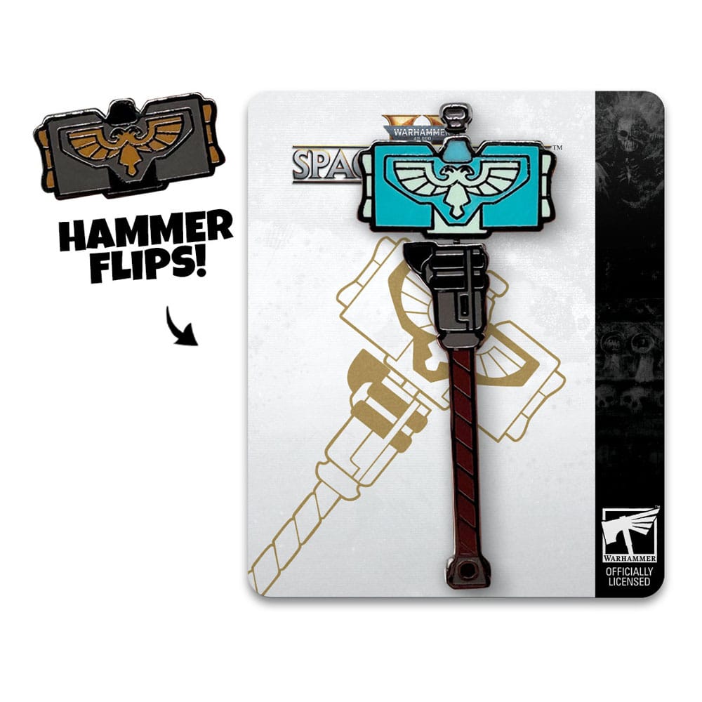 Space Marine 2 Chapa Thunder Hammer 5 cm - Z POP Toys