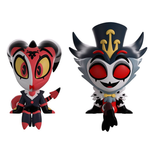 Helluva Boss Co. Figuras Vinyl Blitzo & Stolas Monitor Buddiez