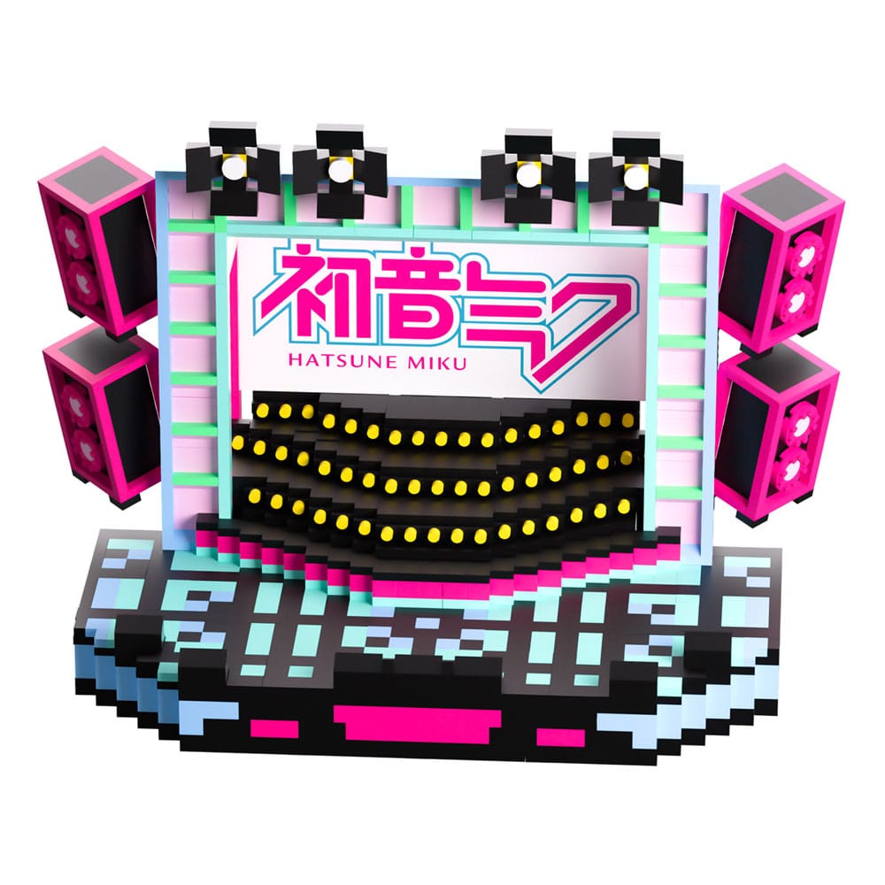 Hatsune Miku Juego de bloques de construcción Miku's Stage 19 cm - Z POP Toys