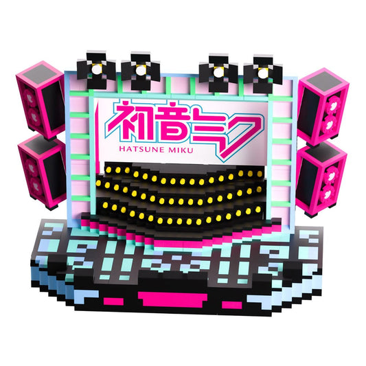 Hatsune Miku Juego de bloques de construcción Miku's Stage 19 cm - Z POP Toys