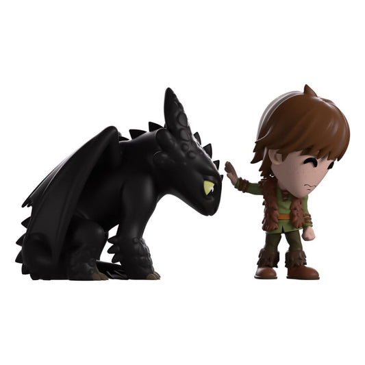 Cómo entrenar a tu dragón Figura Vinyl Meeting Toothless 11 cm - Z POP Toys