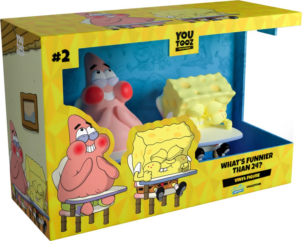 Bob Esponja Figura Vinyl What's Funnier Than 24 10 cm