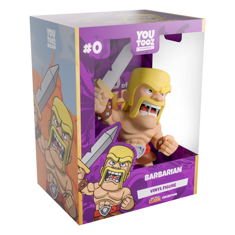 Clash of Clans Figura Vinyl Barbarian 12 cm