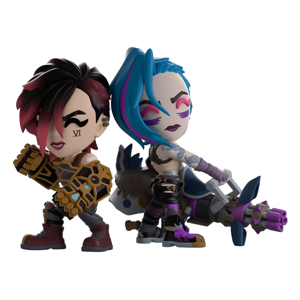 Arcane Pack de 2 Figuras Vinyl Vi & Jinx 11 cm - Z POP Toys