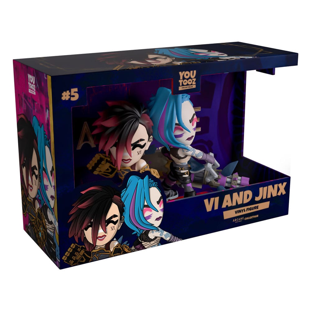 Arcane Pack de 2 Figuras Vinyl Vi & Jinx 11 cm - Z POP Toys