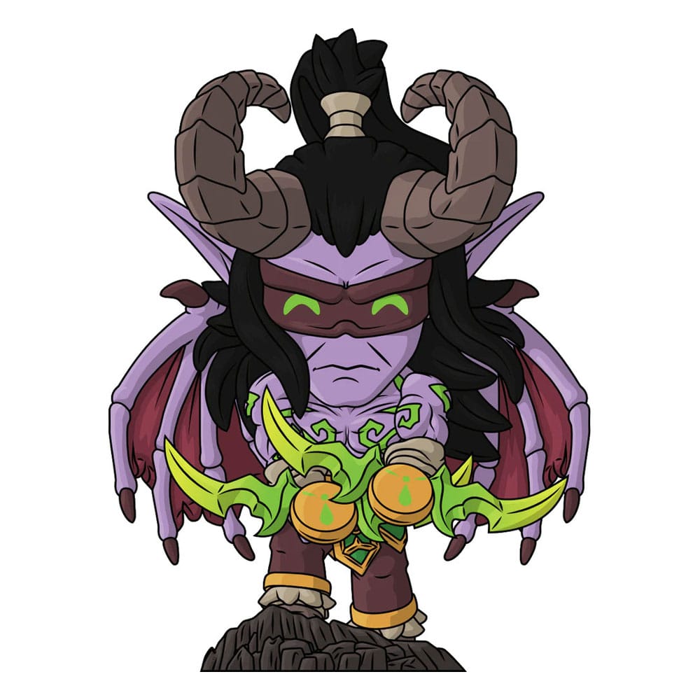 World of Warcraft Figura Vinyl Illidan Stormrage 13 cm