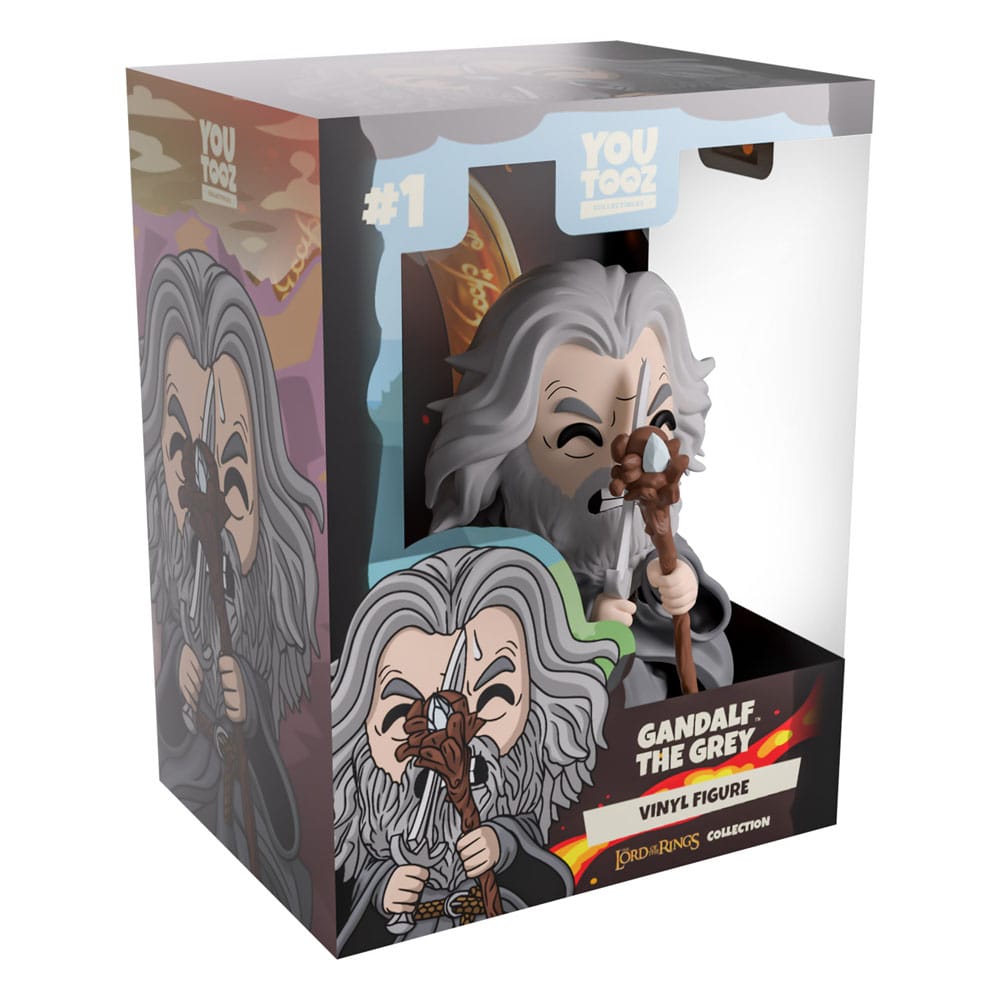 El Señor de los Anillos Figura Vinyl Gandalf the Grey 11 cm