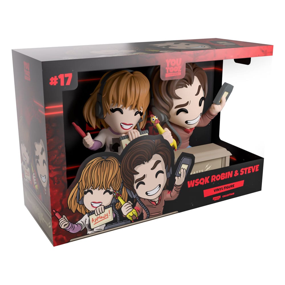 Stranger Things Figura Vinyl WSQK Robin & Steve 13 cm - Z POP Toys