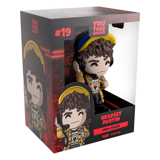 Stranger Things Figura Vinyl Headset Dustin 13 cm - Z POP Toys