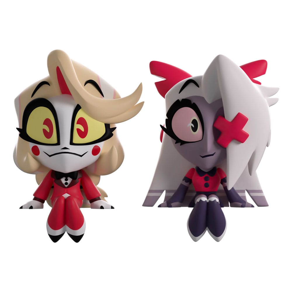 Hazbin Hotel Co. Figuras Vinyl Charlie & Vaggie Monitor Buddiez - Z POP Toys