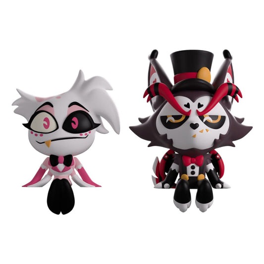 Hazbin Hotel Co. Figuras Vinyl Angel Dust & Husk Monitor Buddiez - Z POP Toys