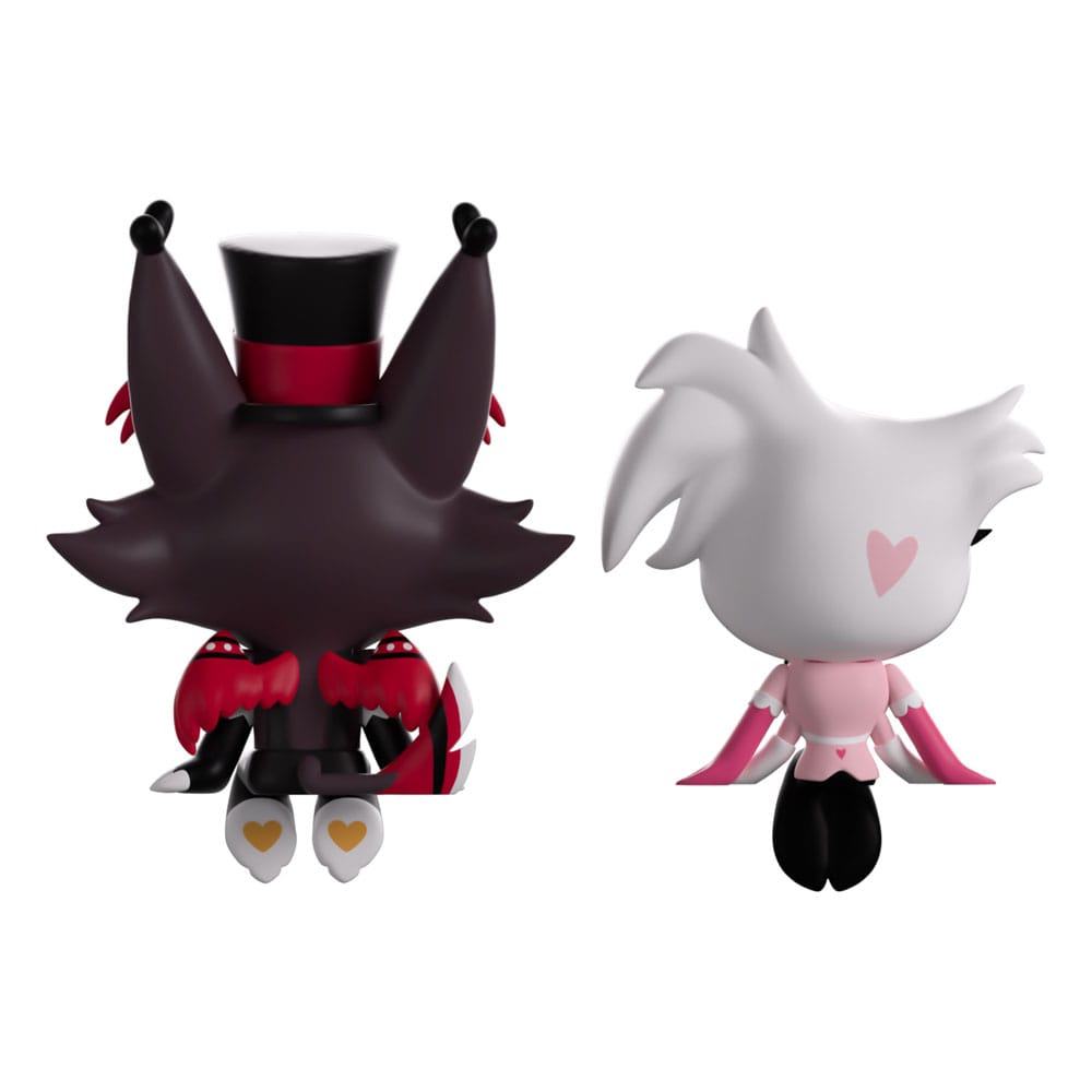 Hazbin Hotel Co. Figuras Vinyl Angel Dust & Husk Monitor Buddiez - Z POP Toys