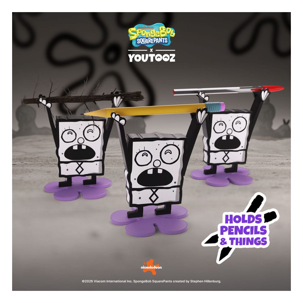 Bob Esponja Portalápices DoodleBob 9 cm