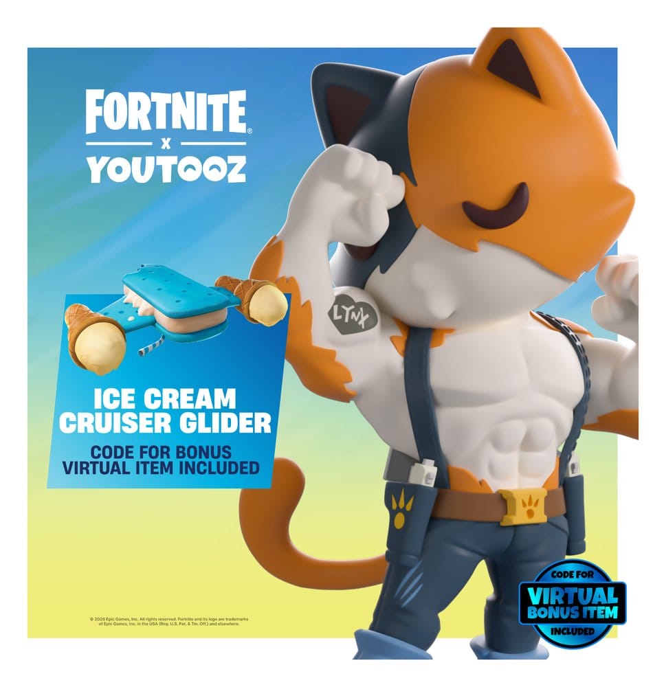 Fortnite Figura Vinyl Meowscles 13 cm