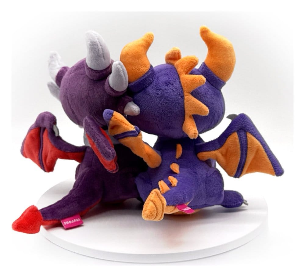 Skylanders Pack de 2 Peluches Valentine´s Spyro & Cynder 15 cm