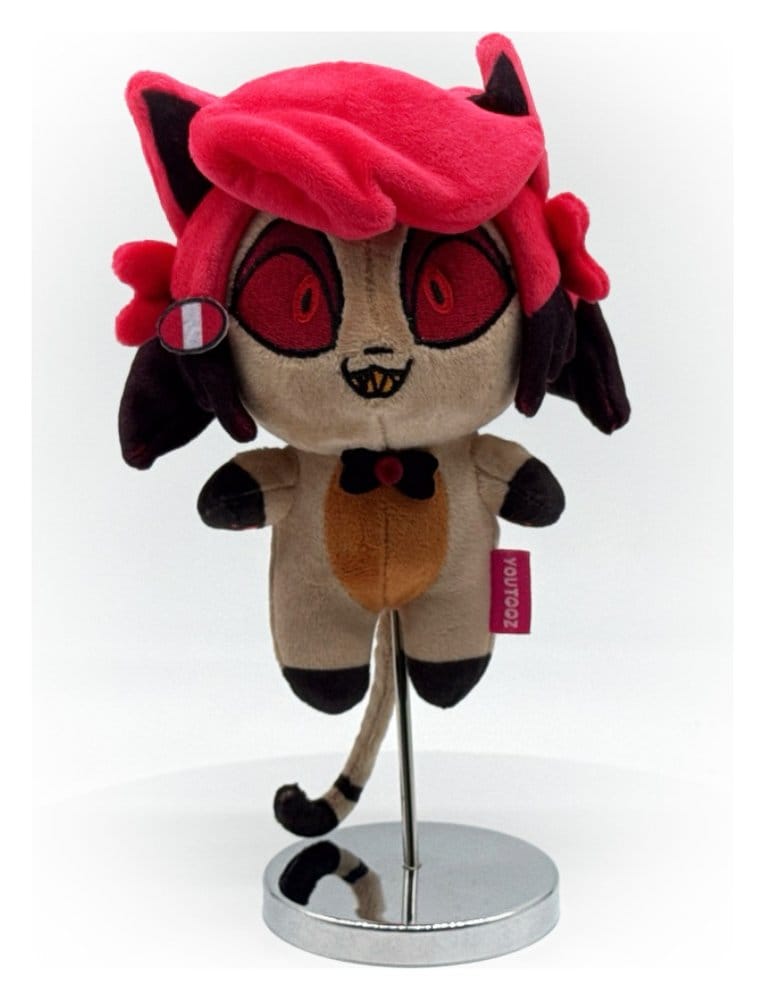 Hazbin Hotel Llavero Peluche Alastor Kitty 13 cm