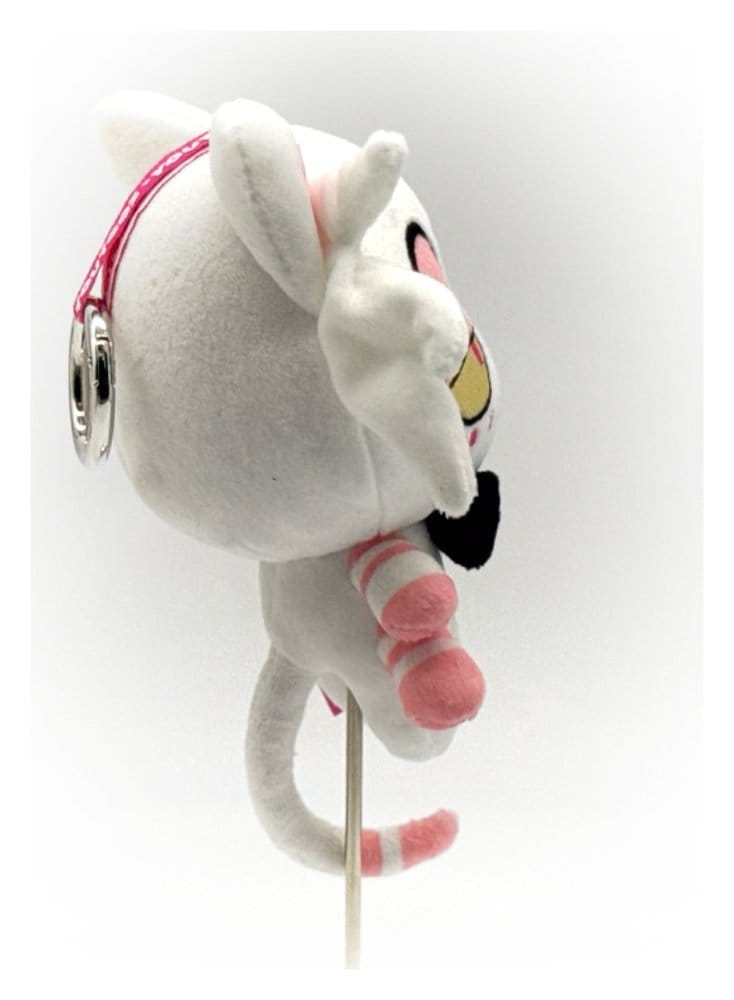 Hazbin Hotel Llavero Peluche Angel Dust Kitty 13 cm