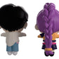 KPop Demon Hunters Figuras Vinyl Jinu & Rumi Monitor Buddiez 6 cm