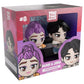 KPop Demon Hunters Figuras Vinyl Jinu & Rumi Monitor Buddiez 6 cm