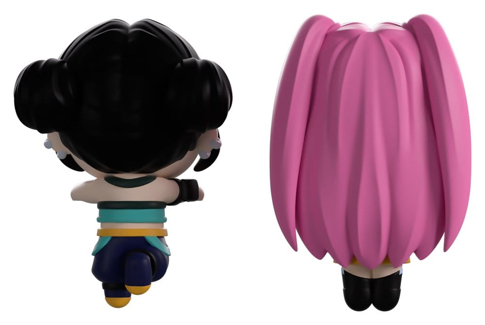 KPop Demon Hunters Figuras Vinyl Mira & Zoey Monitor Buddiez 6 cm