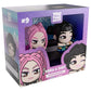 KPop Demon Hunters Figuras Vinyl Mira & Zoey Monitor Buddiez 6 cm