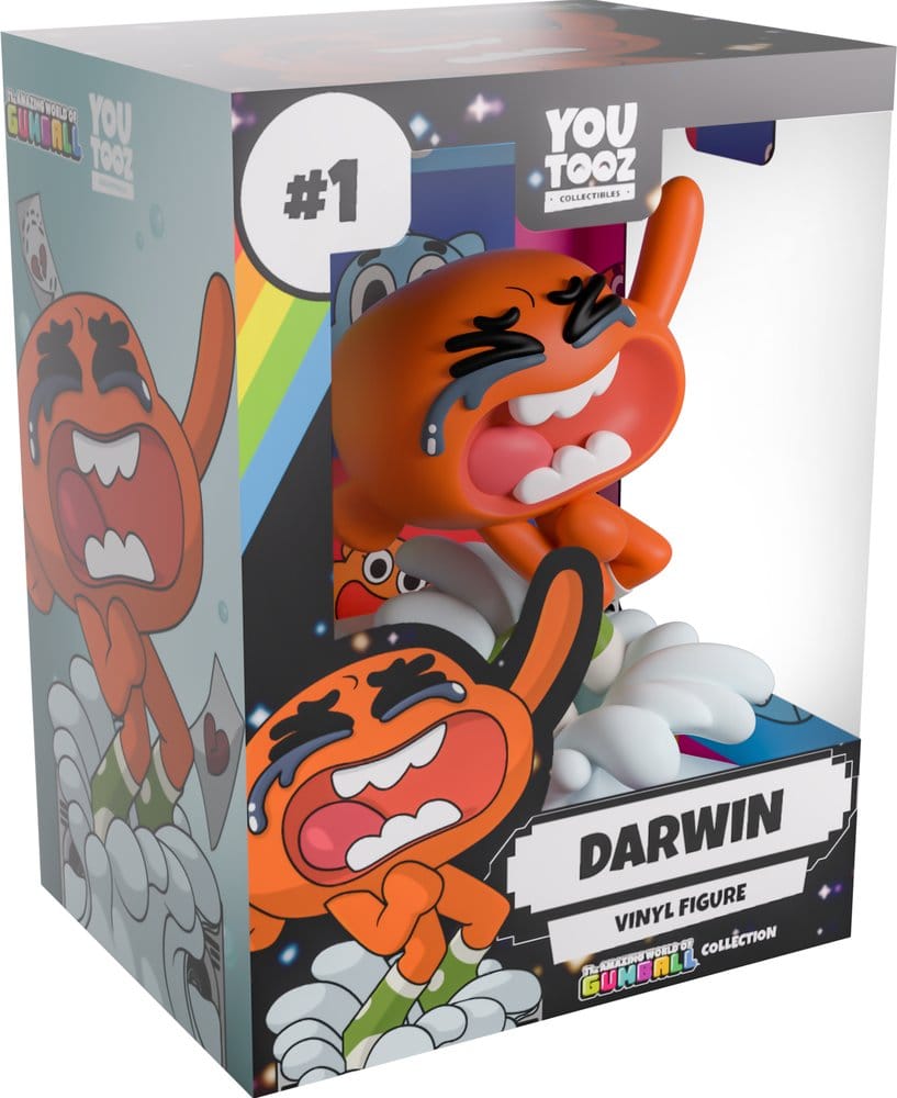 El Asombroso Mundo de Gumball Figura Vinyl Darwin 11 cm