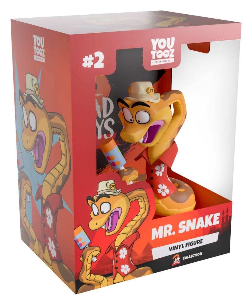 Los tipos malos 2 Figura Vinyl Mr. Snake 11 cm