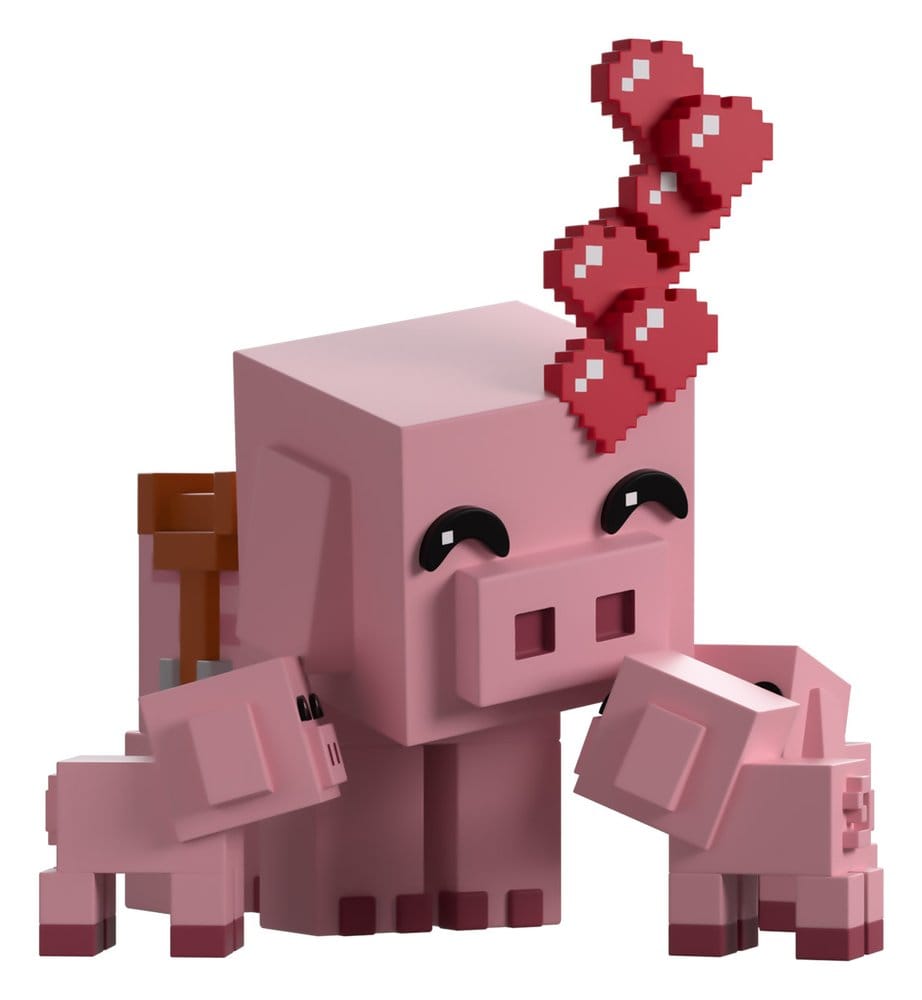 Minecraft Figura Vinyl Pig Family 8 cm