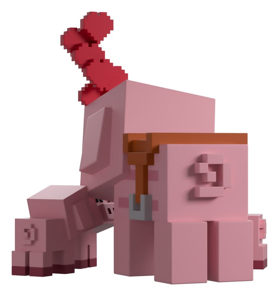 Minecraft Figura Vinyl Pig Family 8 cm