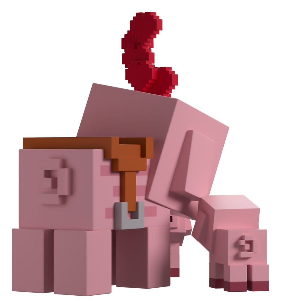 Minecraft Figura Vinyl Pig Family 8 cm