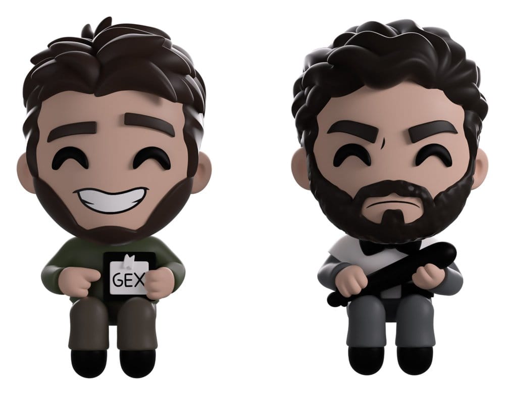Scott the Woz Figuras Vinyl Jeb Jab & Rex Mohs Monitor Buddiez 6 cm